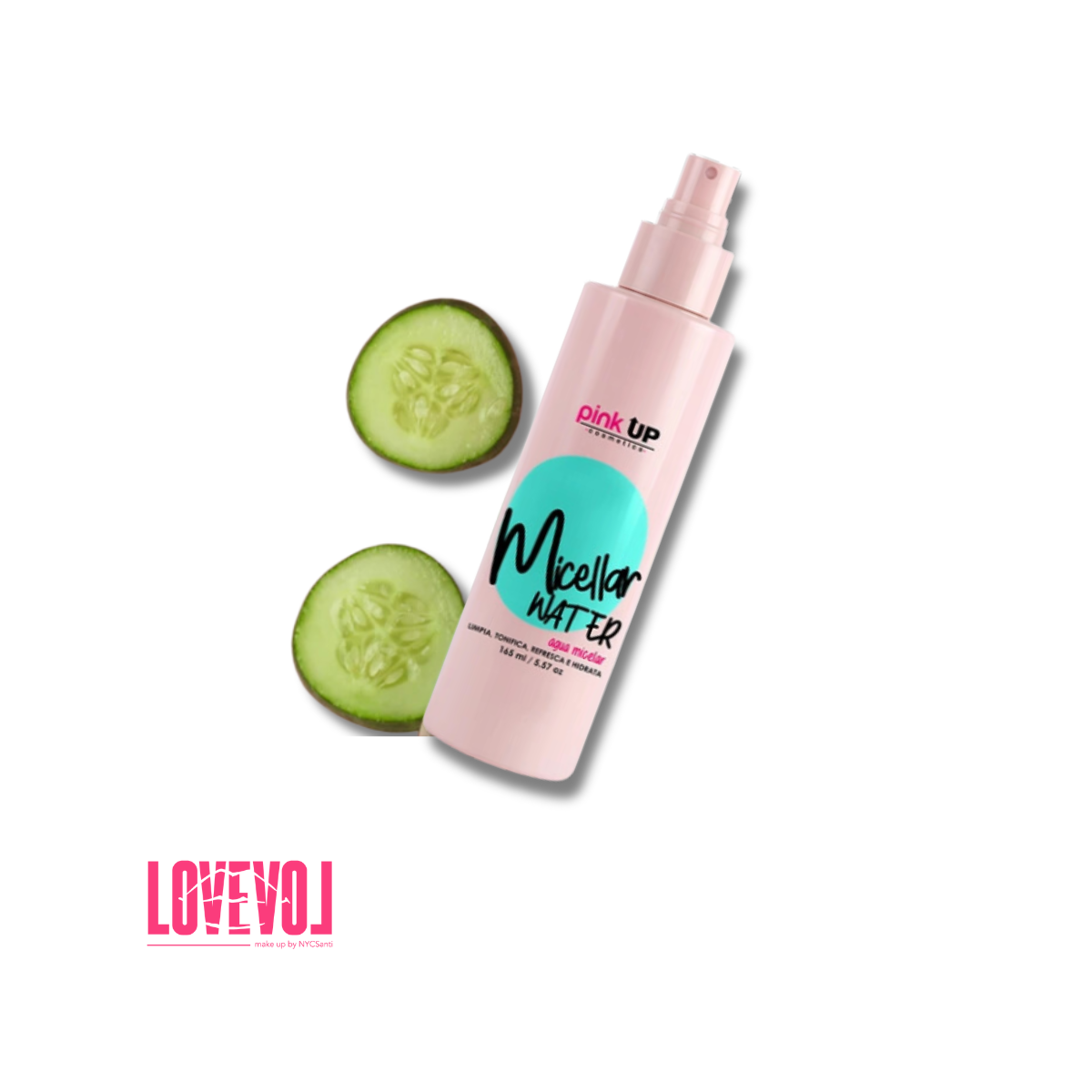 Agua Micelar de Pink Up