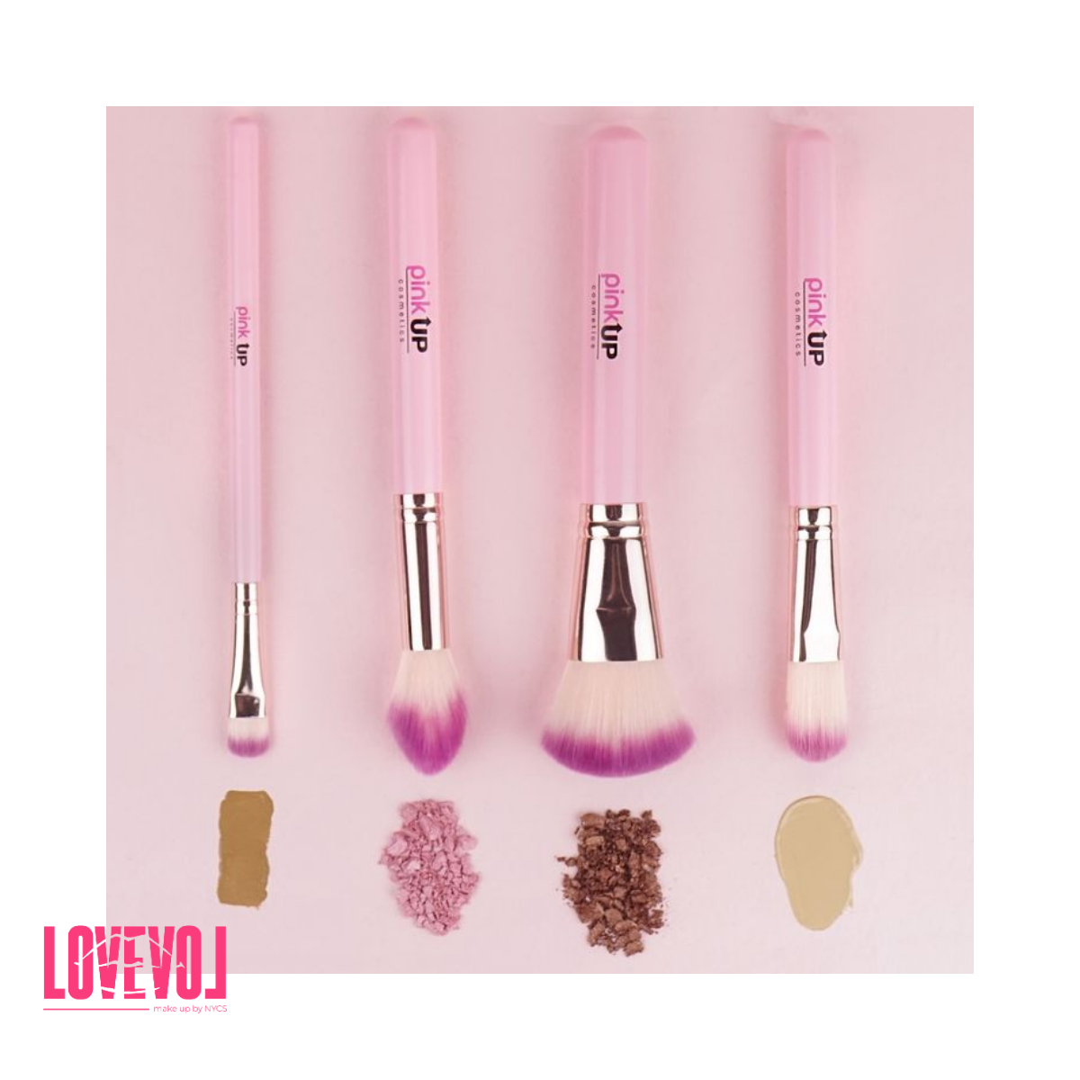 Brocha Fundation de Pink Up