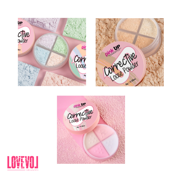 Corrector en Polvo Loose Powder de Pink Up