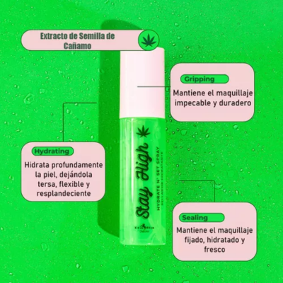 Fijador Stay Hight Hydrate en Spray de Italia Delux