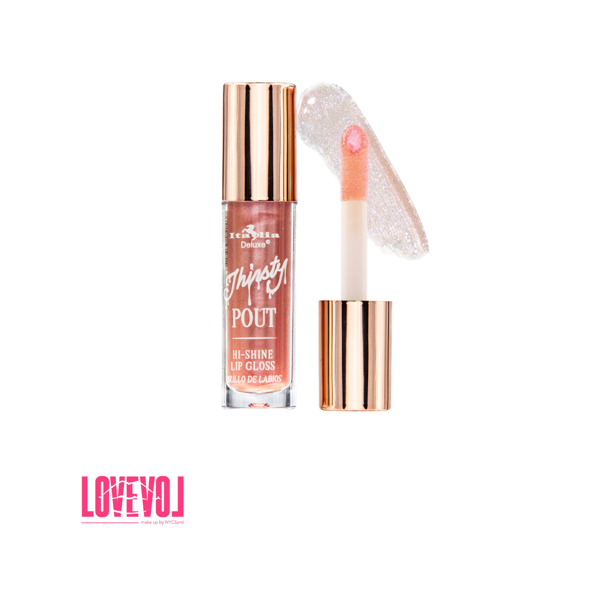 Gloss Thirsty Pout Hi-Shine de Italia Delux