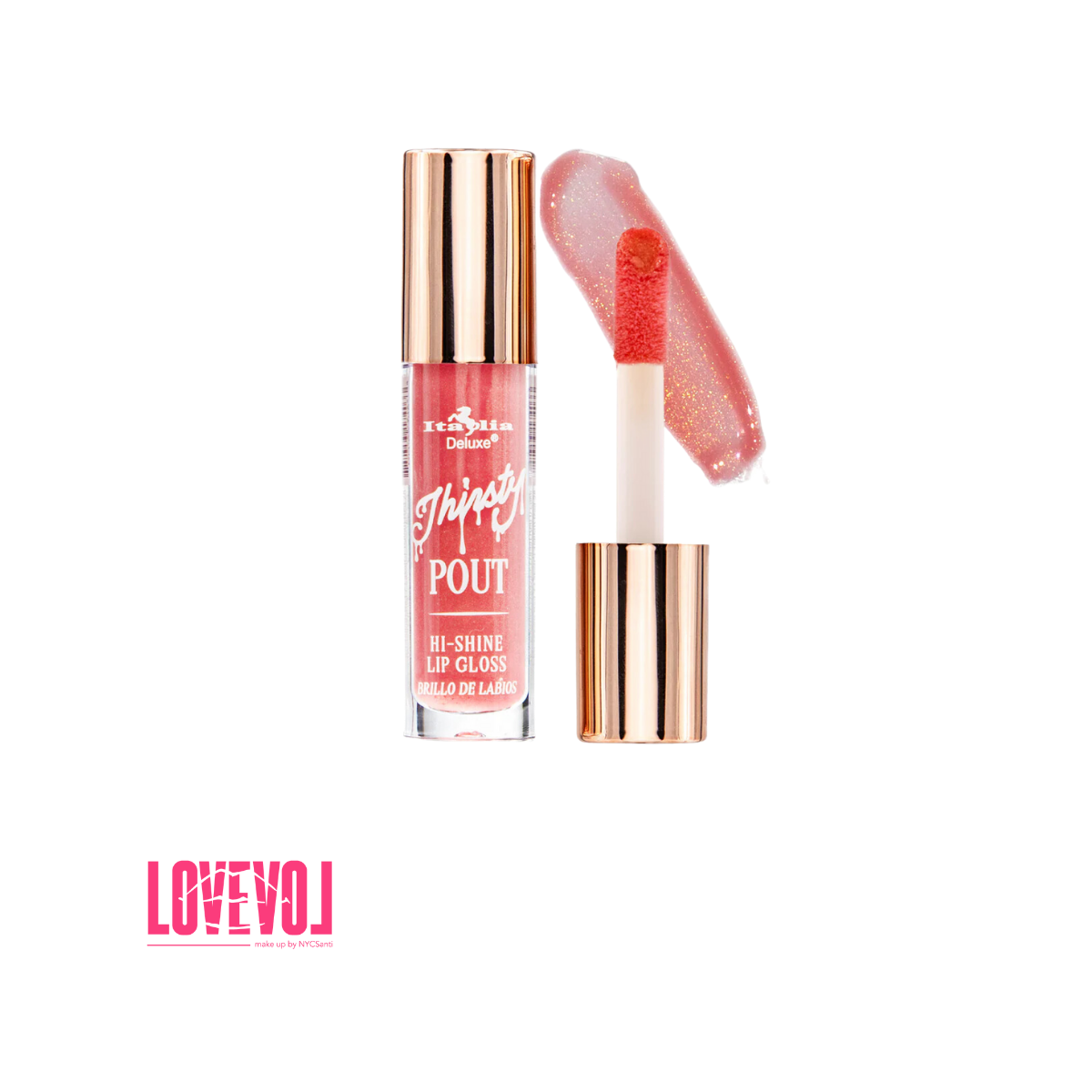 Gloss Thirsty Pout Hi-Shine de Italia Delux