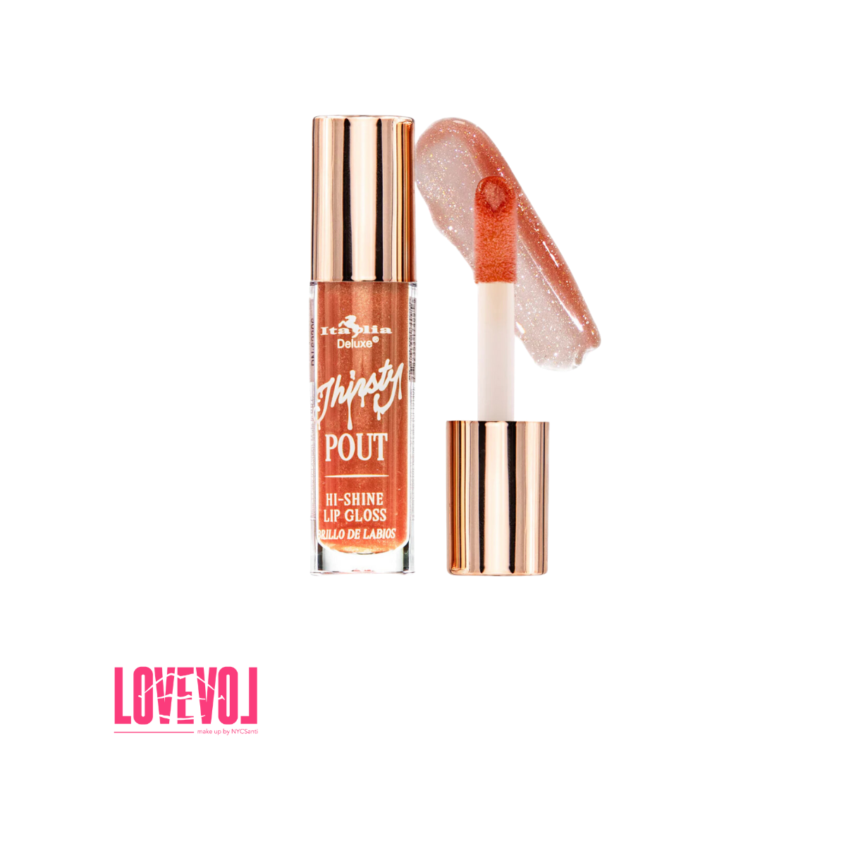 Gloss Thirsty Pout Hi-Shine de Italia Delux