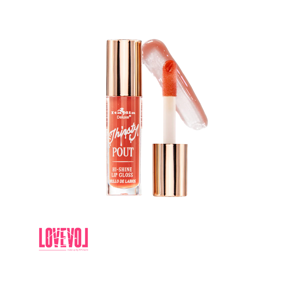 Gloss Thirsty Pout Hi-Shine de Italia Delux