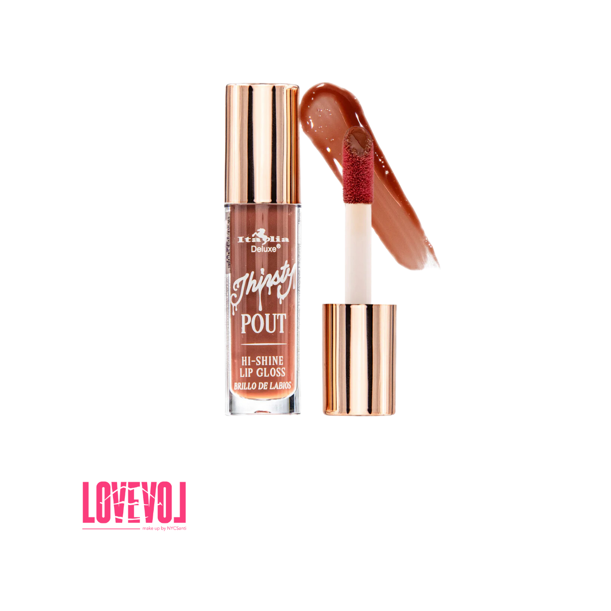 Gloss Thirsty Pout Hi-Shine de Italia Delux
