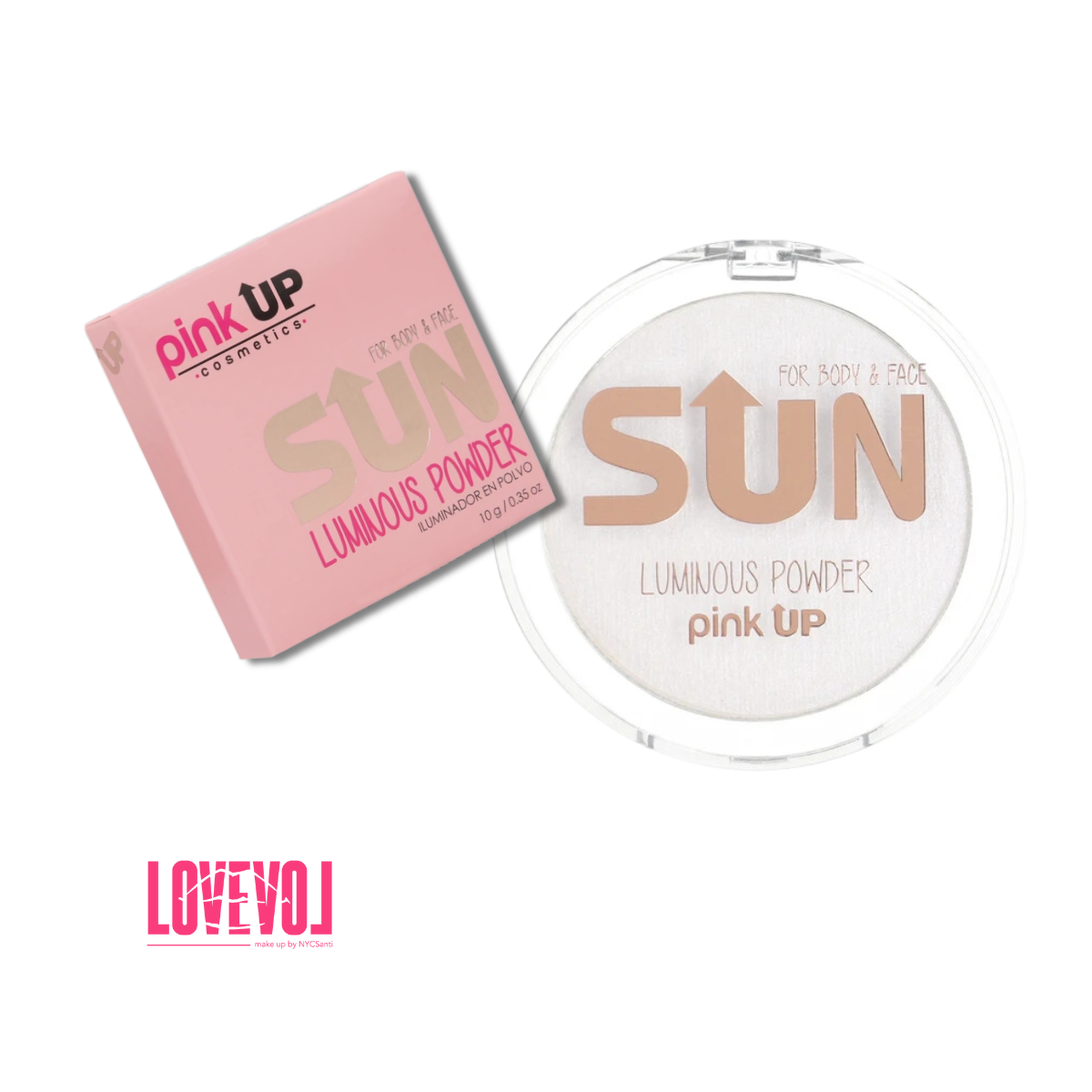 Iluminador en Polvo de Pink Up