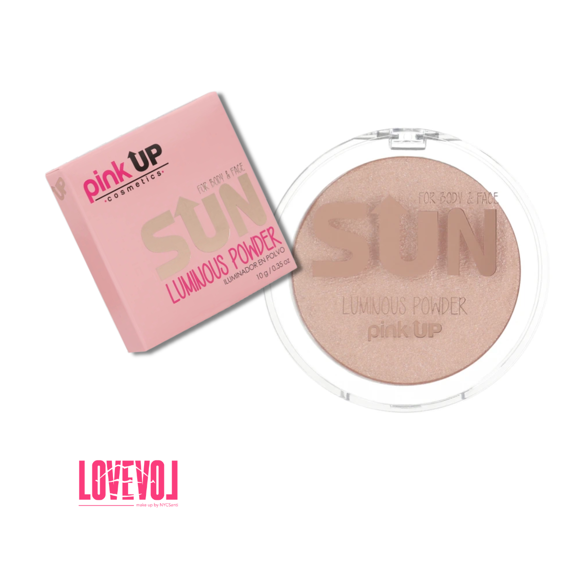Iluminador en Polvo de Pink Up