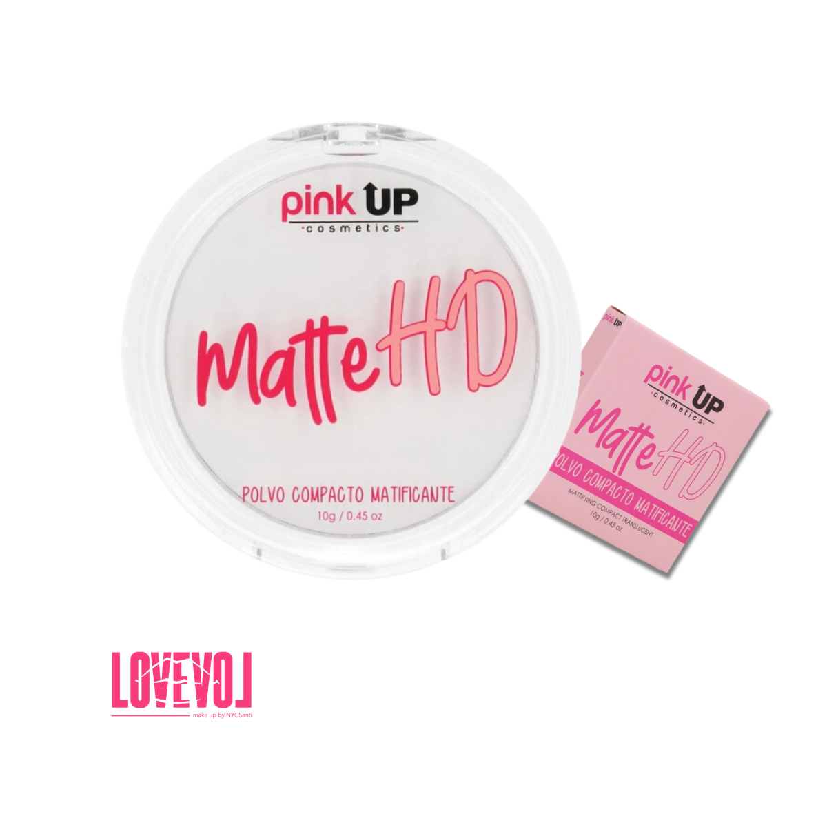 Polvo Matte HD de Pink Up
