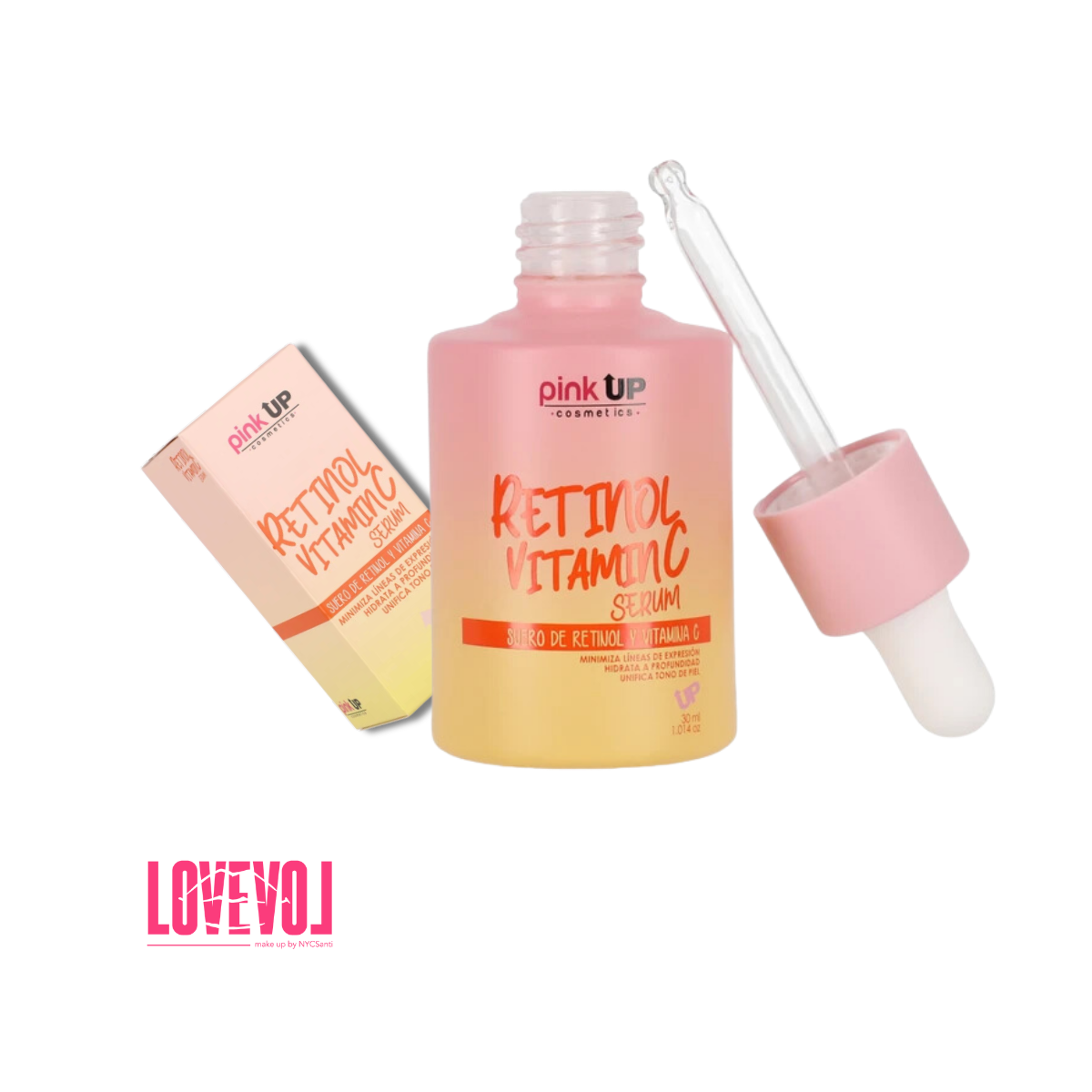 Sérum Facial Retinol con Vitamina C de Pink Up