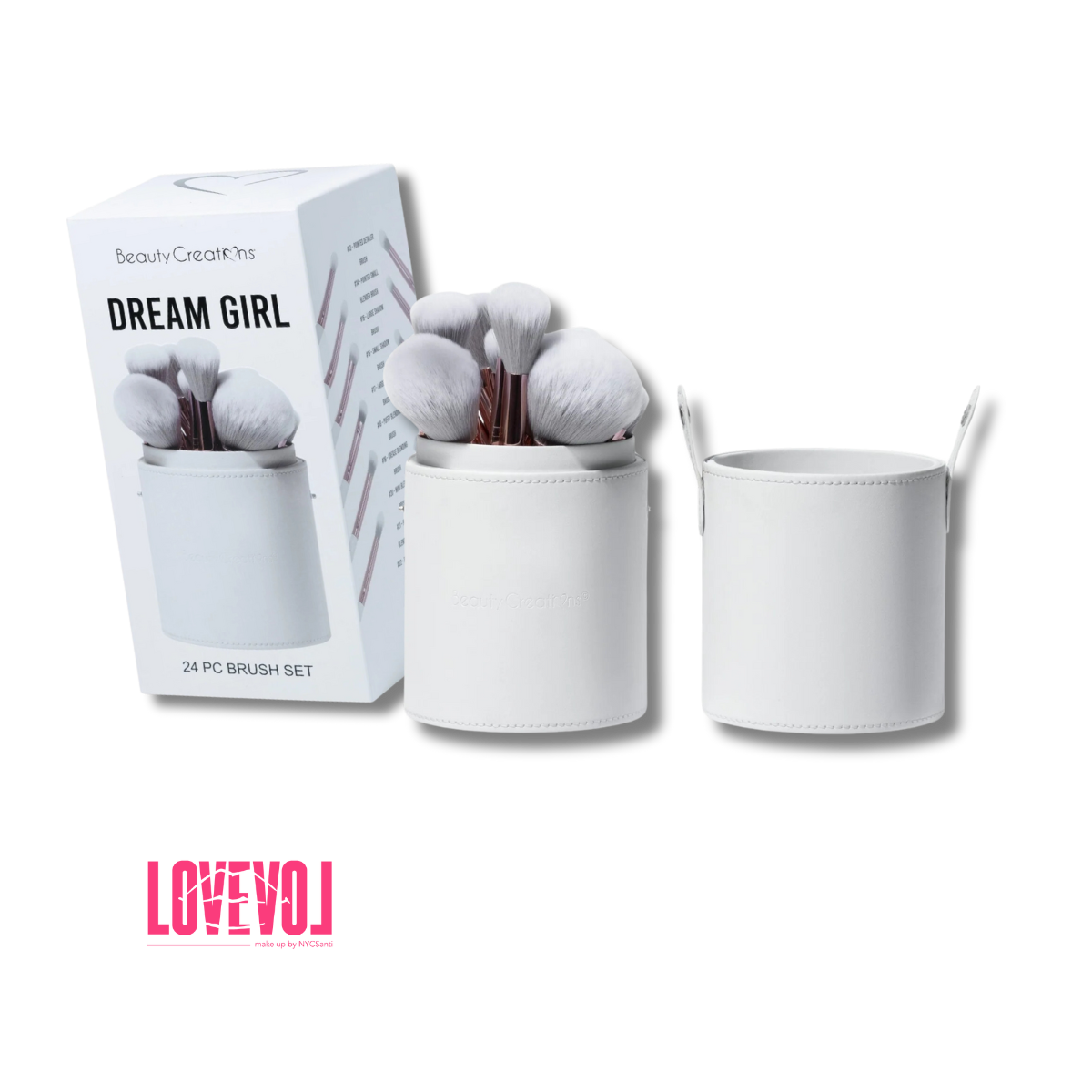 Set de Brochas 24 pzs. de Beauty Creations