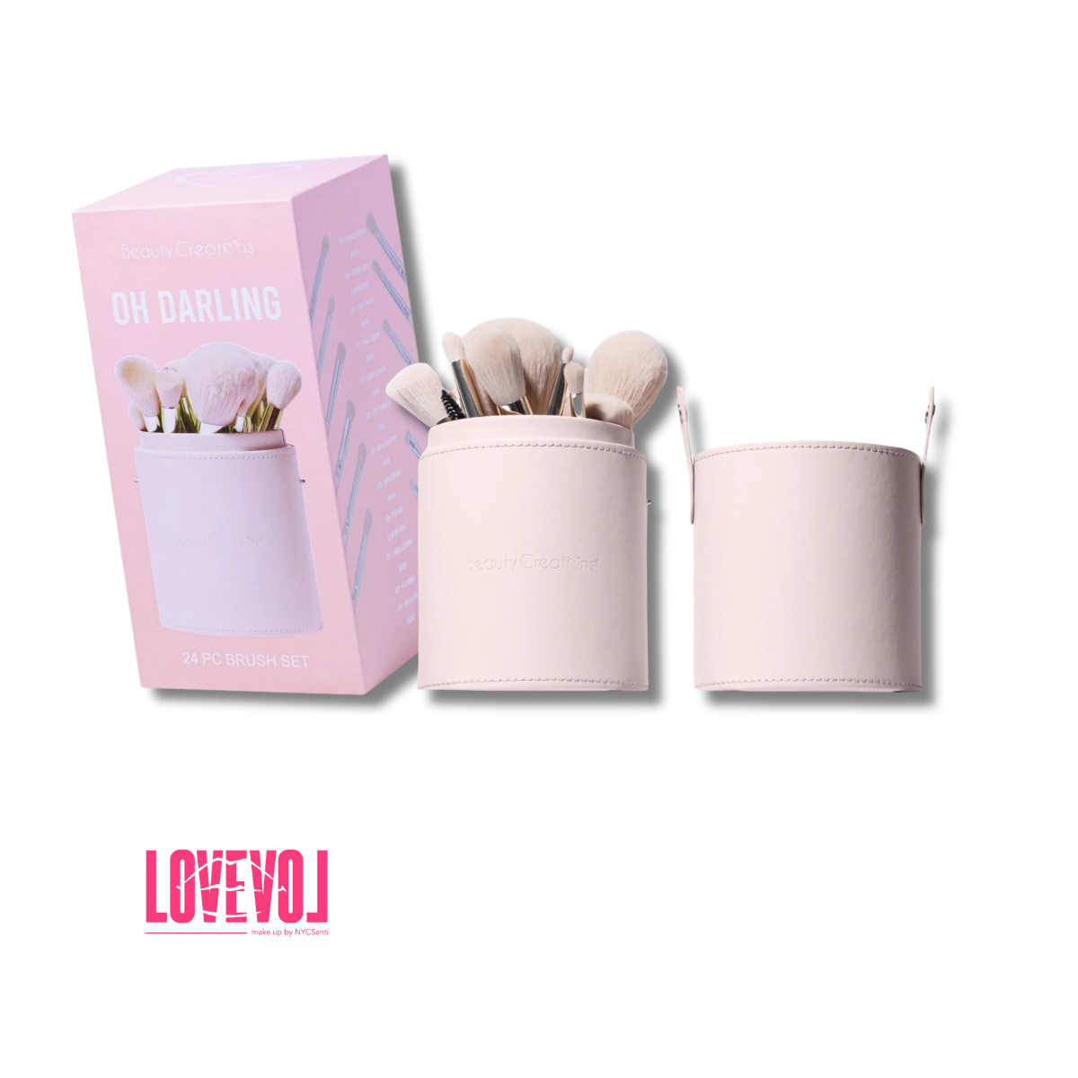 Set de Brochas 24 pzs. de Beauty Creations
