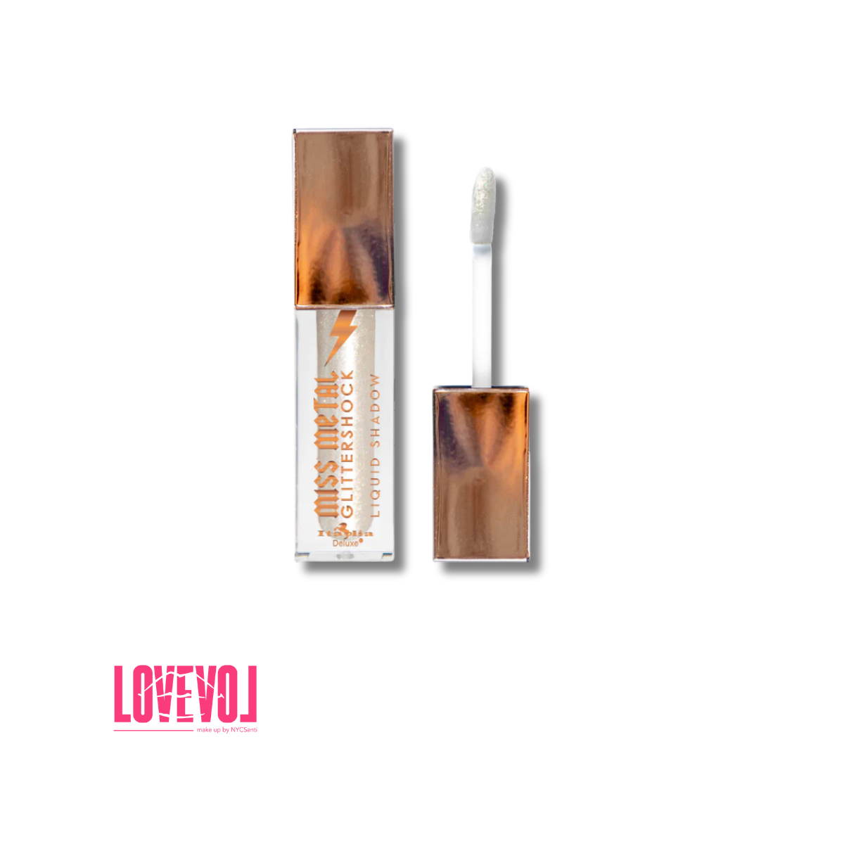 Sombra Liquida Miss Metal Glittershock de Italia Delux