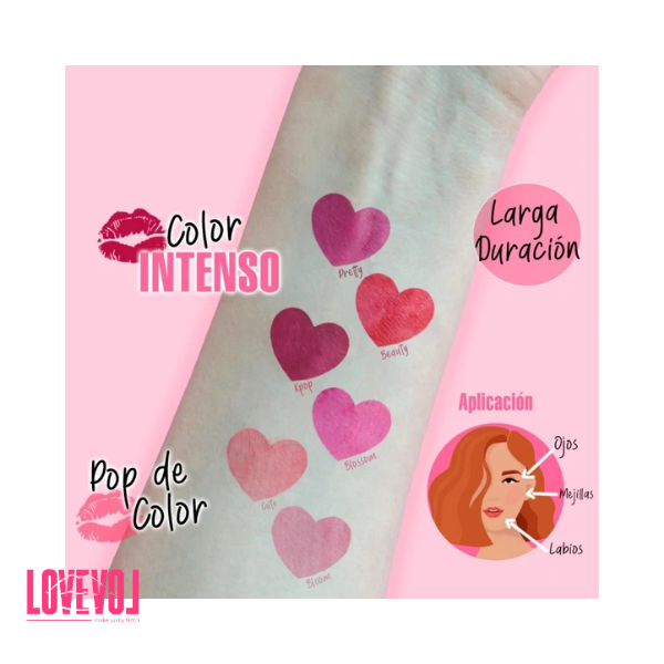 Tinta para Labios Kiss de Pink Up