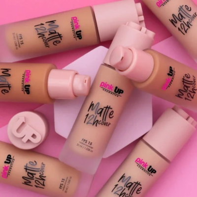 Maquillaje Liquido 12 Horas de Pink Up